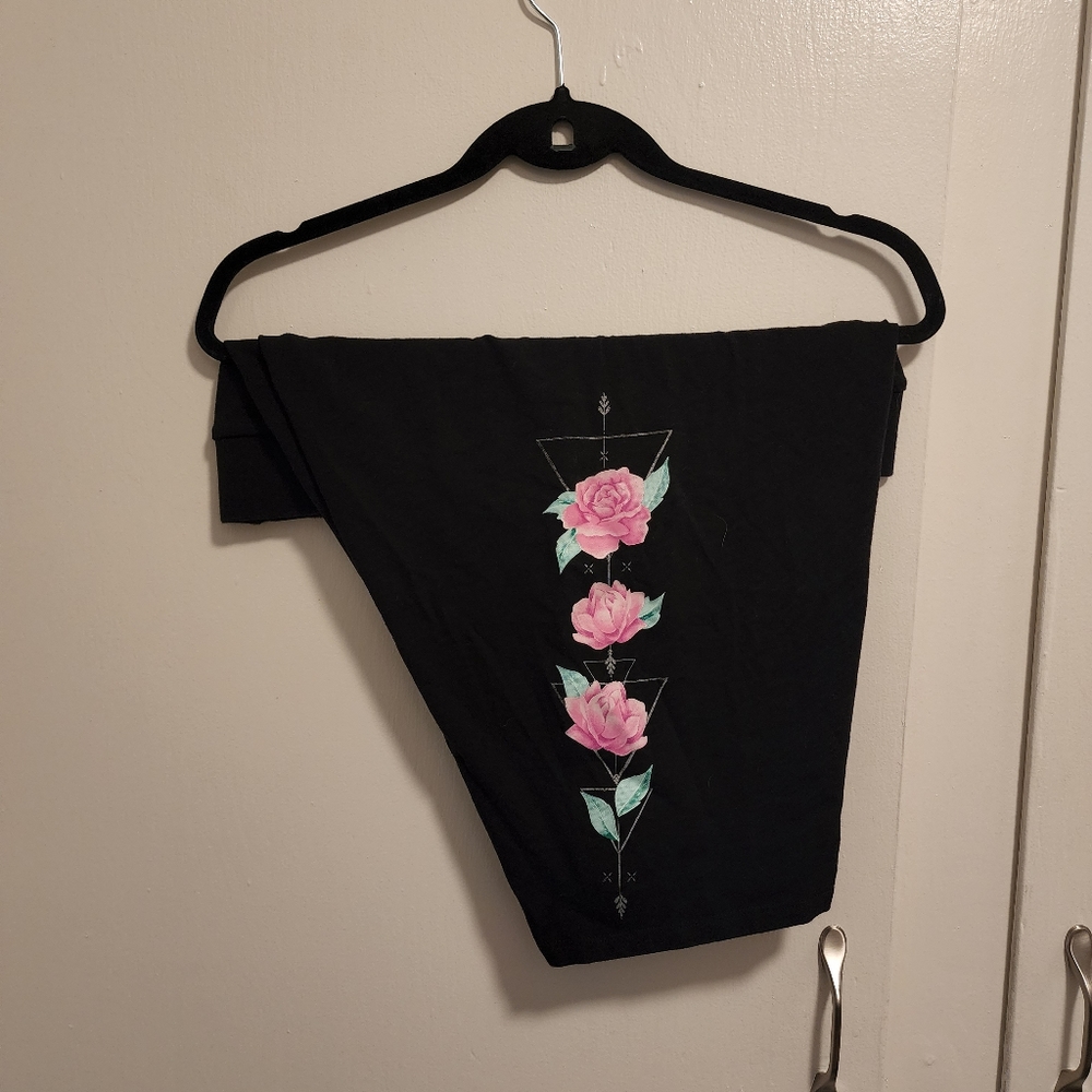 Torrid floral geometric design bike shorts